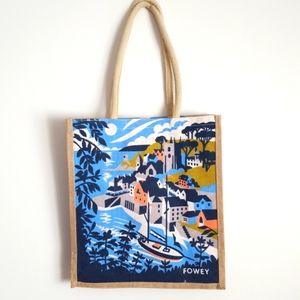 Reusable Jute Tote Shopper Bag